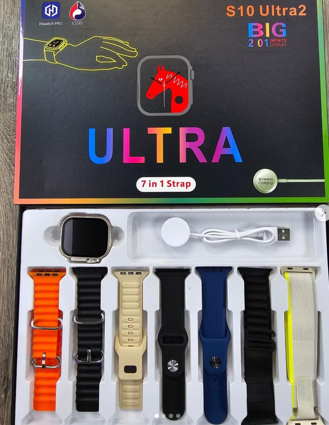 Ultra 7 in 1  Smart Watch