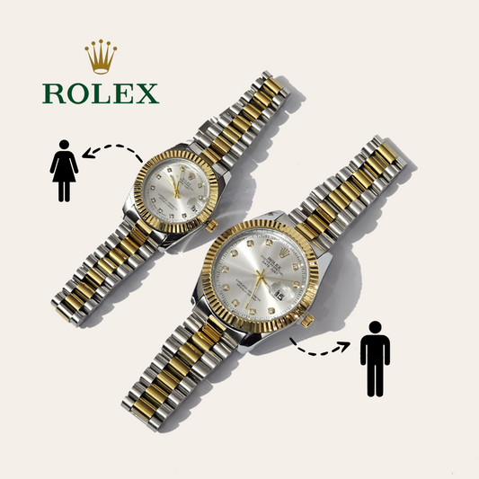 Rolex Date Just Couple Pair