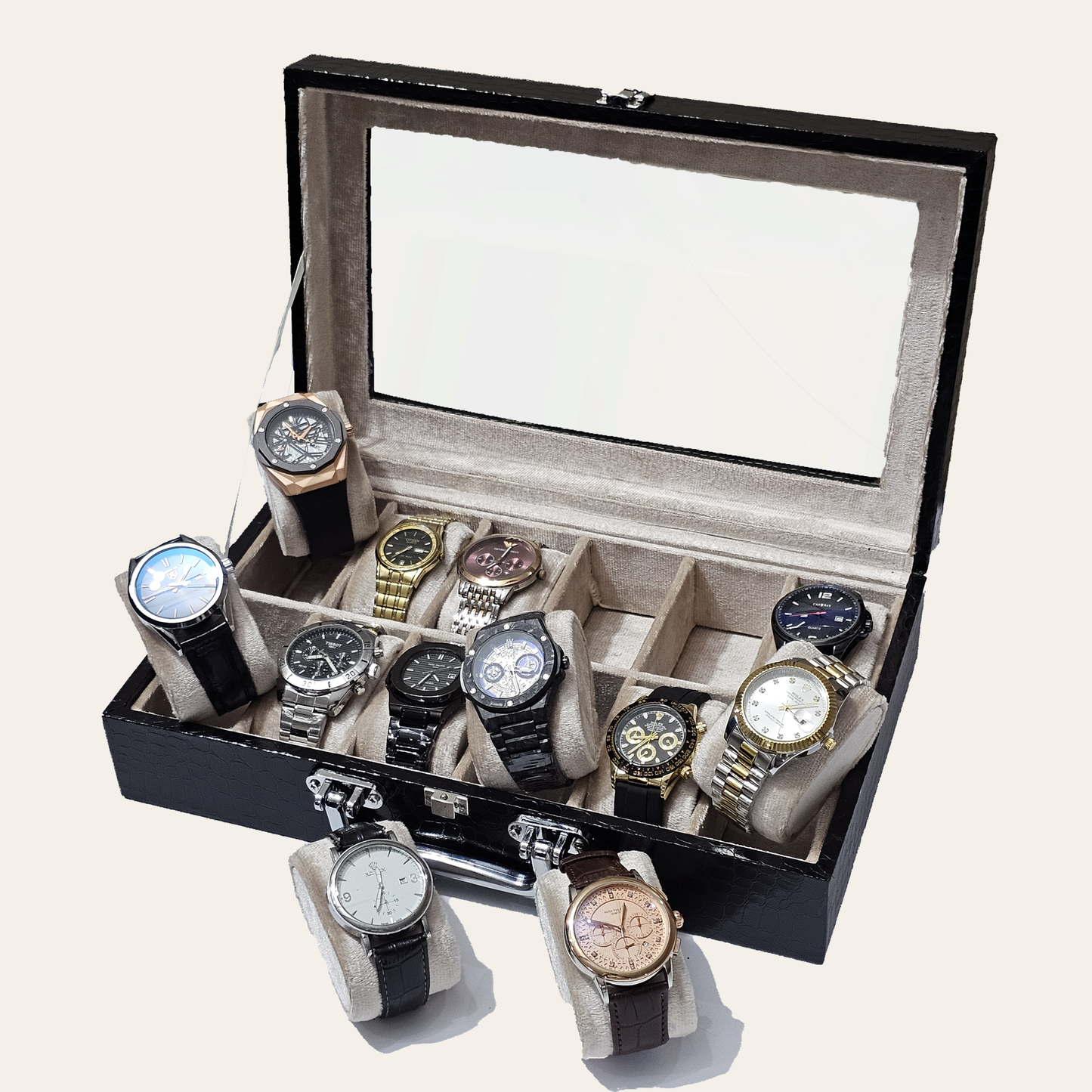 12 Slot Wrist Watch Organizer Premium Box