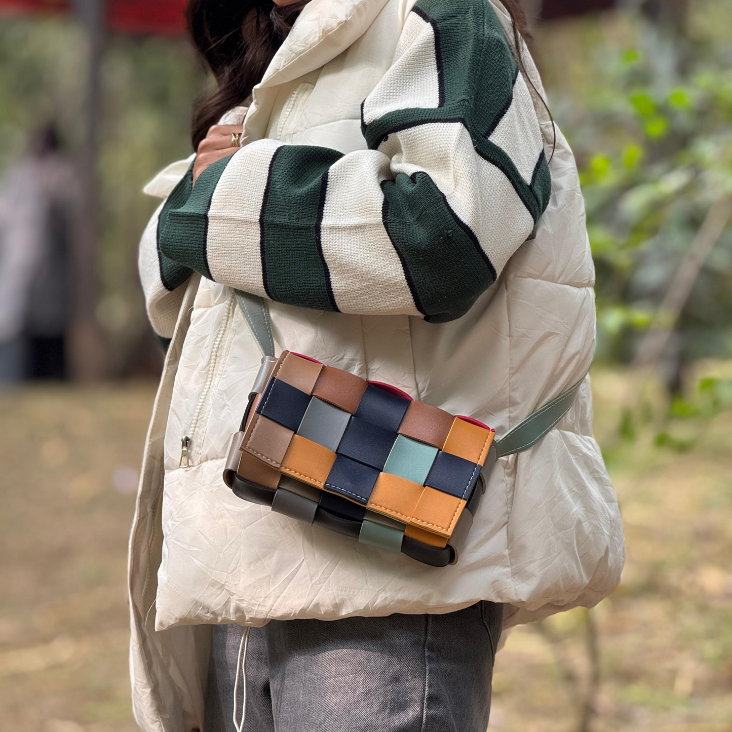 Chroma Loom Shoulder Bag