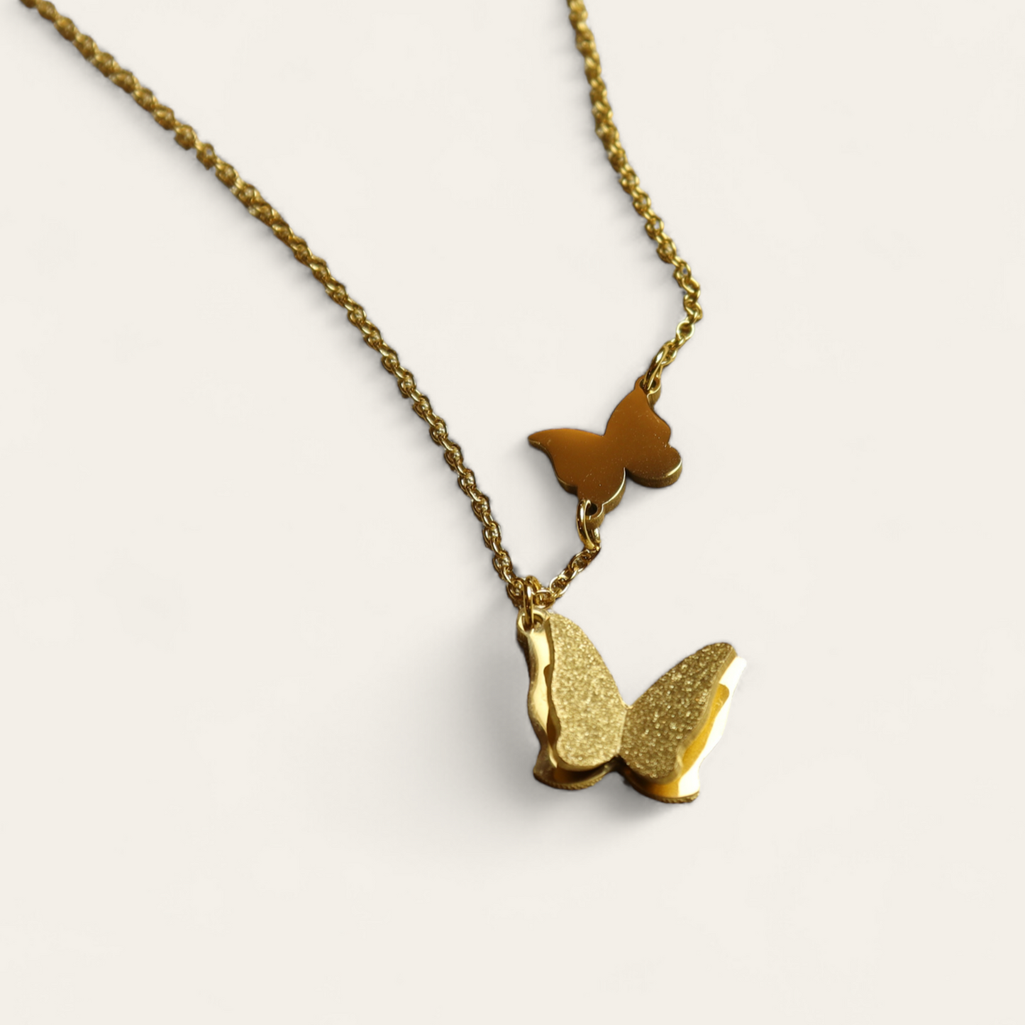 Butterfly Bliss Pendant-Golden